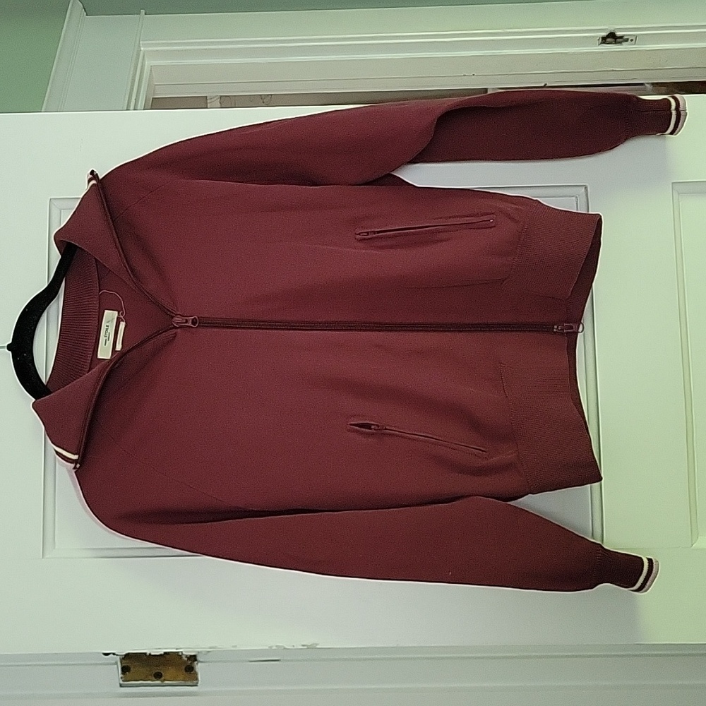 Isabel Marant Etoile Darcy Burgundy track jacket - S
